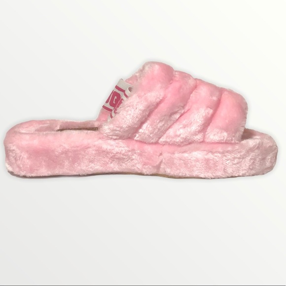 ✨INSPIRED FLUFF YEAH SLIPPERS 10 LIGHT PINK (41) - Picture 5 of 6
